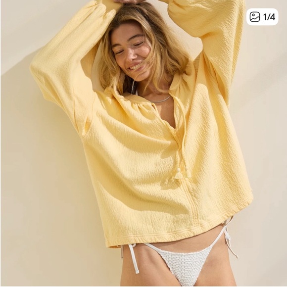 Aerie Olive Green Easy Street Pullover Sweater - Picture 10 of 12